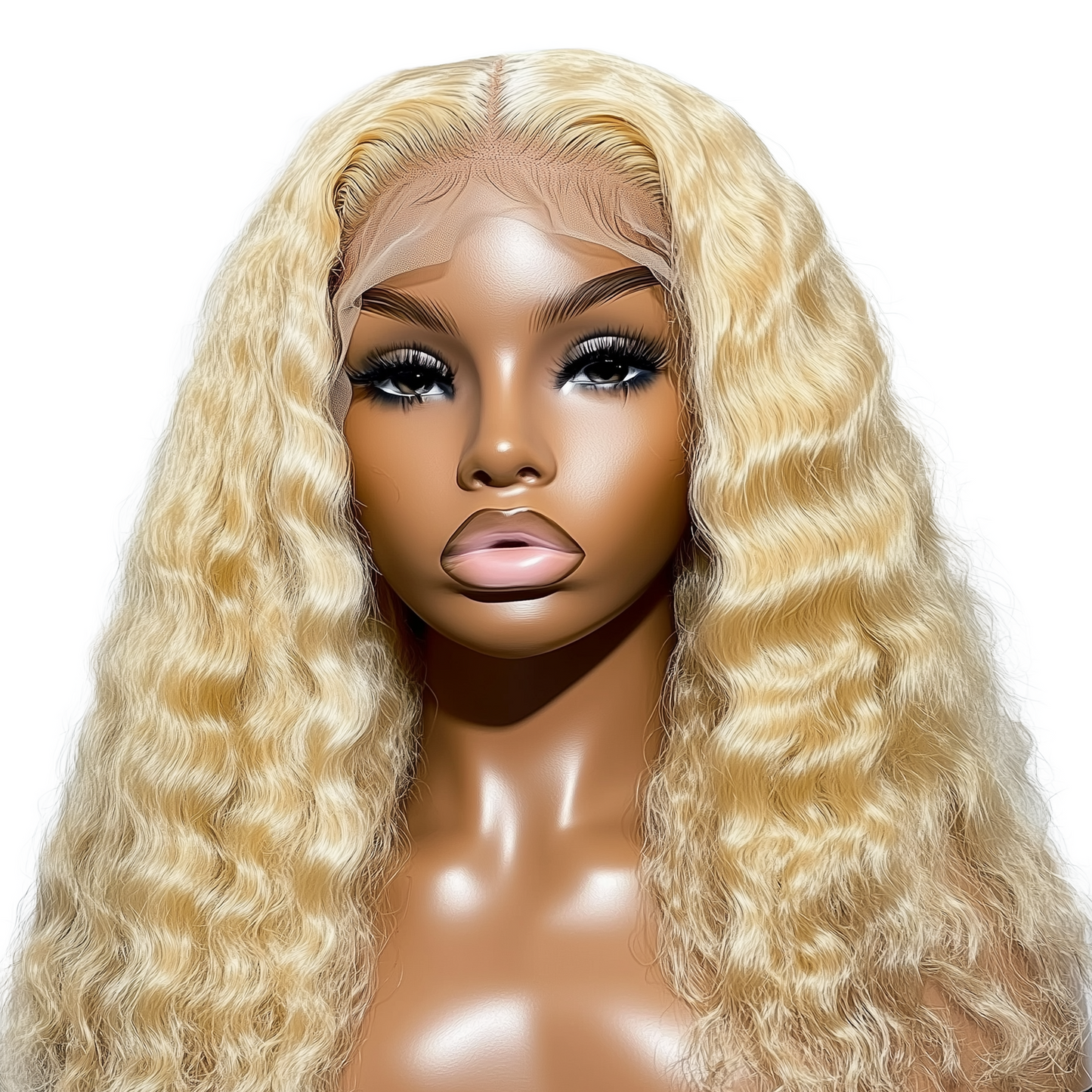 613 Blonde Water Wave 180% Density